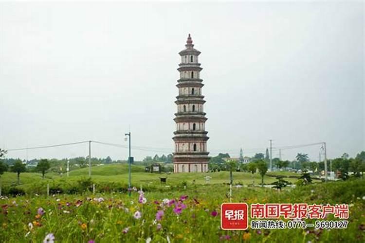 广西活浦的文昌风水塔