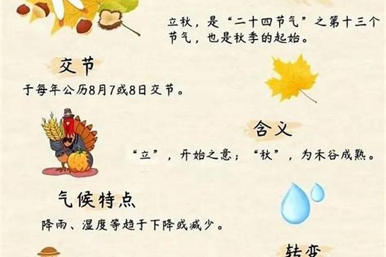 24年立秋时间是几点