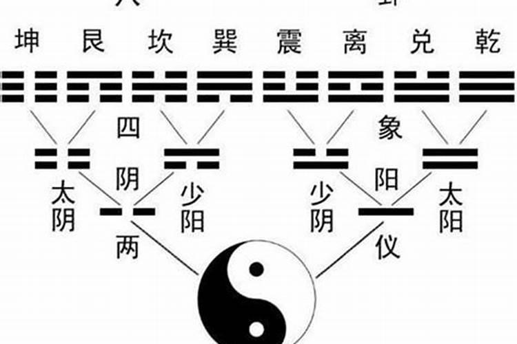 八字两个阴两个阳是什么