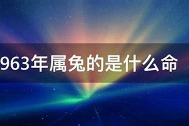 1963年什么命