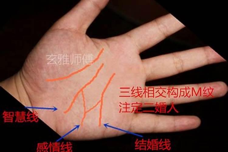 女人右手手掌纹路分析,女人婚姻不顺的手相特征？