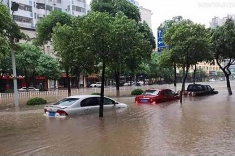 梦见路上都是水是什么意思？