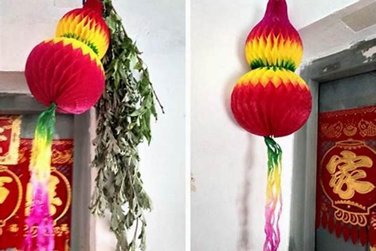 端午节的葫芦挂在门的哪一边端午节挂葫芦挂在门的左边还是右边百度...