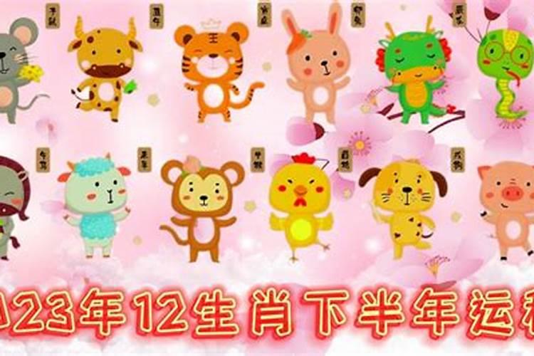 2024下半年12生肖运势吉凶分析