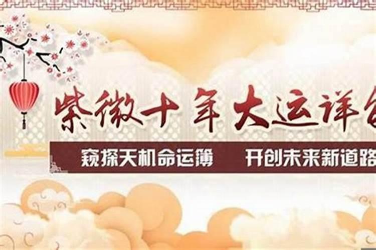 人生十年大运走势图解析