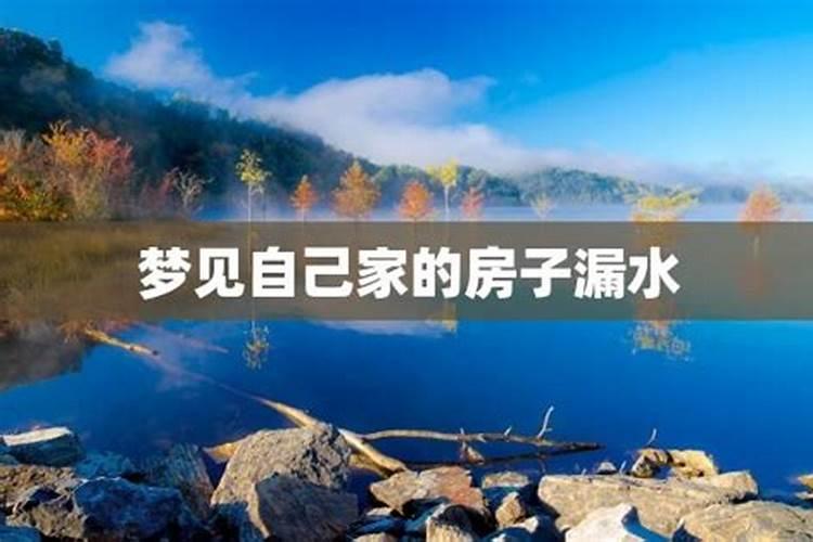 梦见以前的老房子漏雨