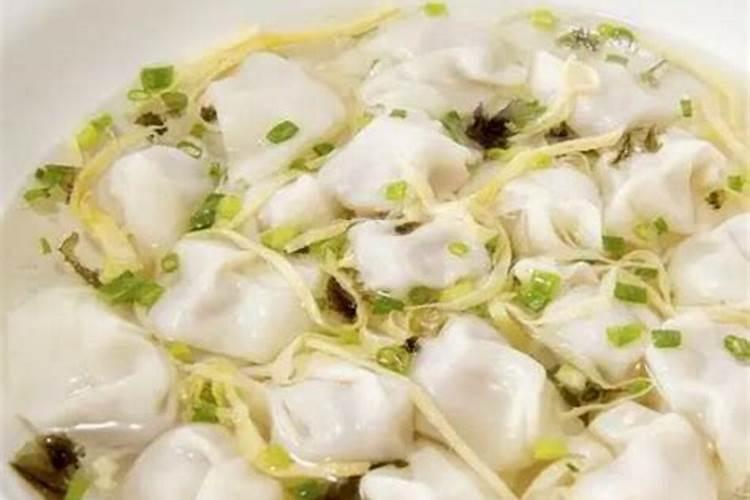 梦见包馄饨的预兆