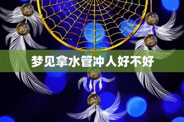 梦见自己拿水管子浇地