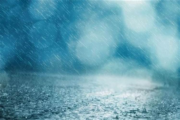 梦见即将要下暴雨的预兆