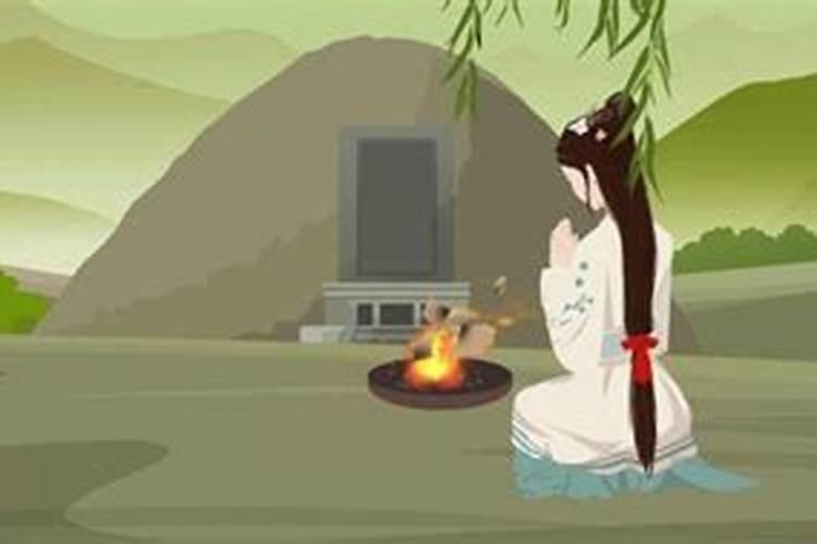 七月十五烧纸是早上去还是晚上去