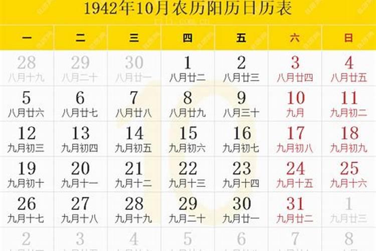 1942年阴历十月初八午时生运势