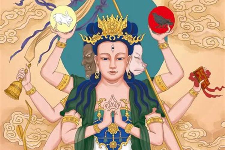 斗姆元君供在佛家右边还是左边