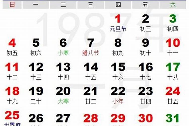 1987年几月兔最有福气
