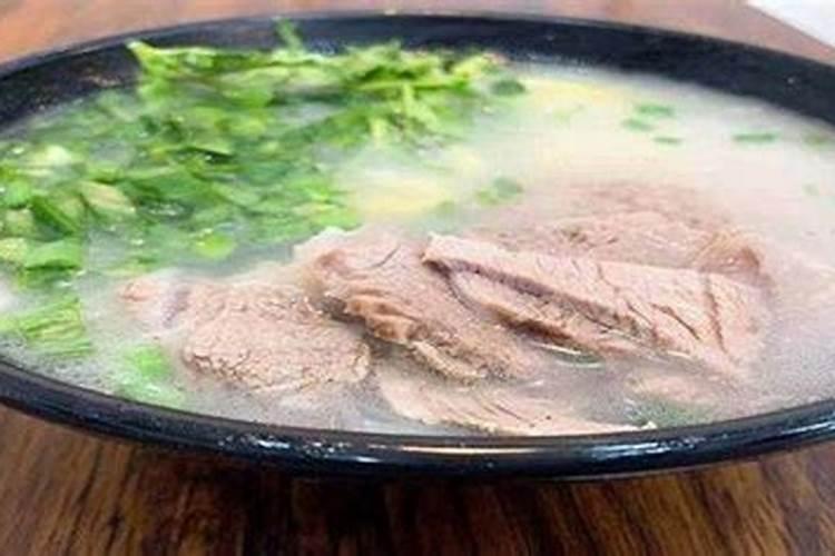冬至喝羊汤是哪的风俗