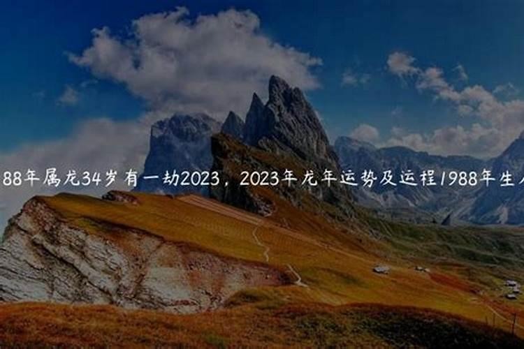 1988年属龙人2024年运势及运程每月运程