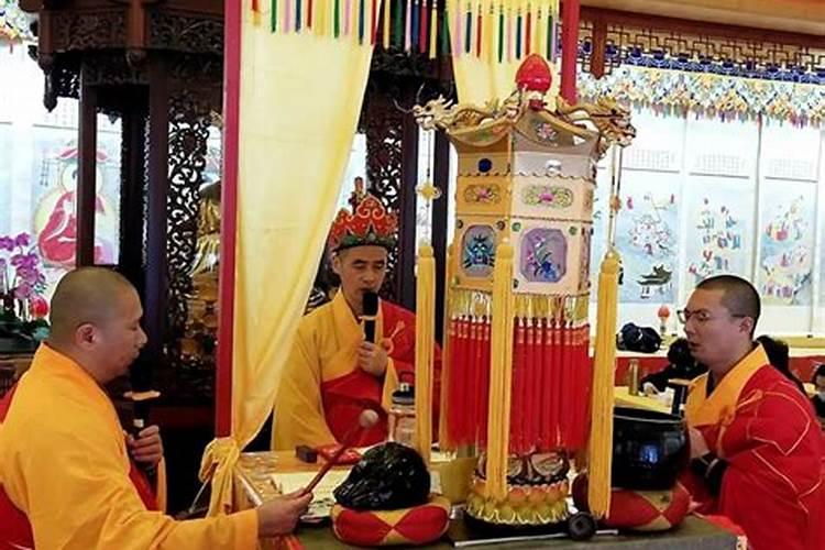 东天目山昭明寺三时系念法会