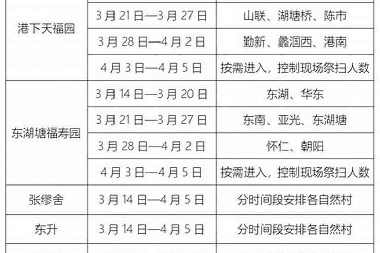 清明节扫墓活动方案