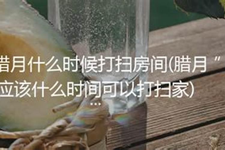 腊月扫房子哪天好