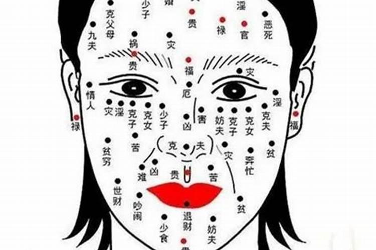 脸上哪些部位长痣事业爱情不如意