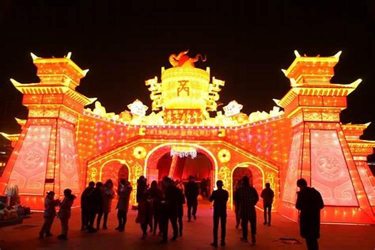 正月十五看花灯的地方是哪里