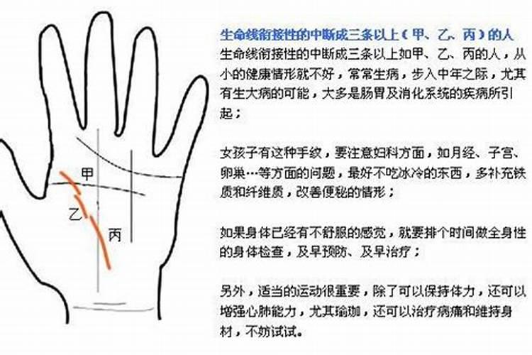 生命线断开的人命运好不好？