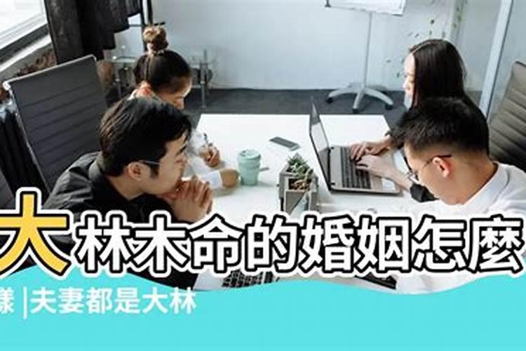 大林木和海中金婚配 男木女金才相配