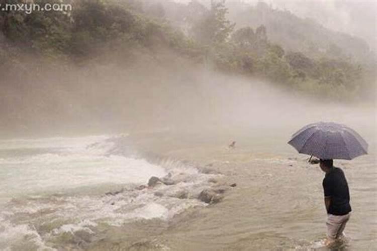 梦见大坝决堤发大水是什么征兆