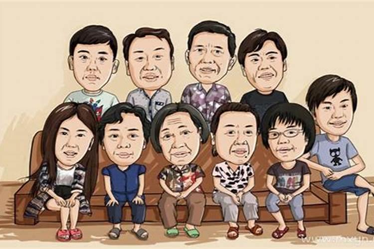 梦见姨夫和表弟来我家