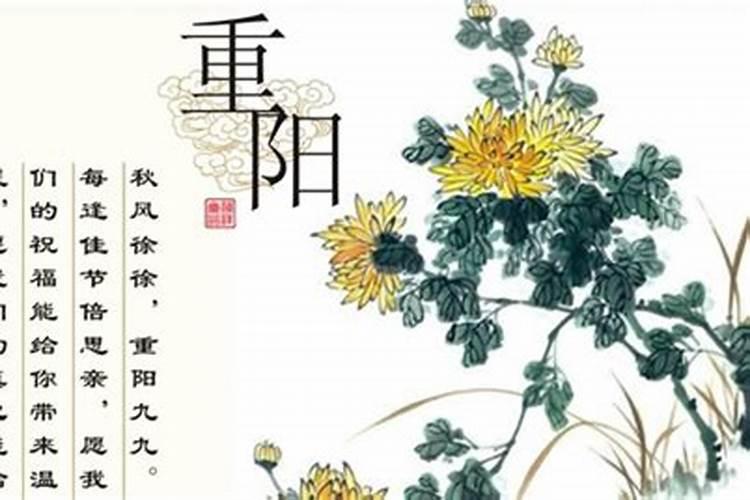 九九重阳节的著名诗句
