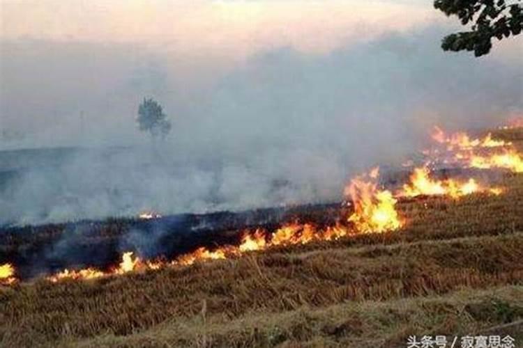 梦见自家坟头着火了又被自己灭了,梦见去世亲人的坟墓起火