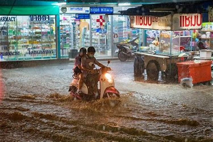梦见下大雨屋里进水的预兆