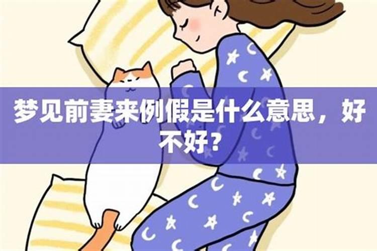 梦见前妻来例假