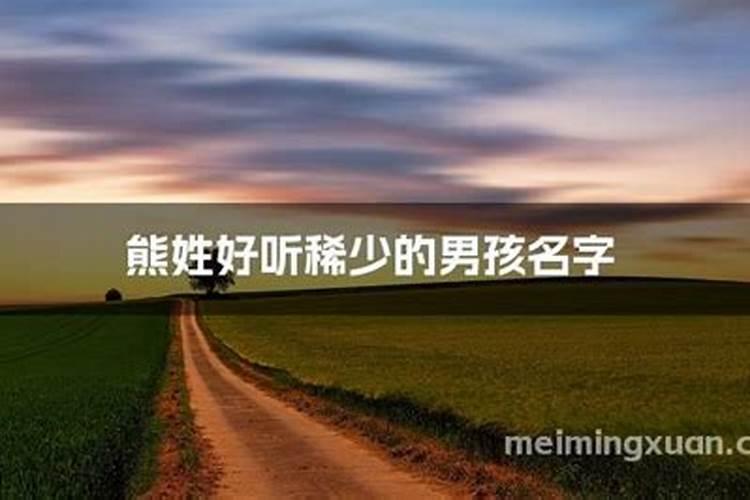 好听稀少的男孩名字单字
