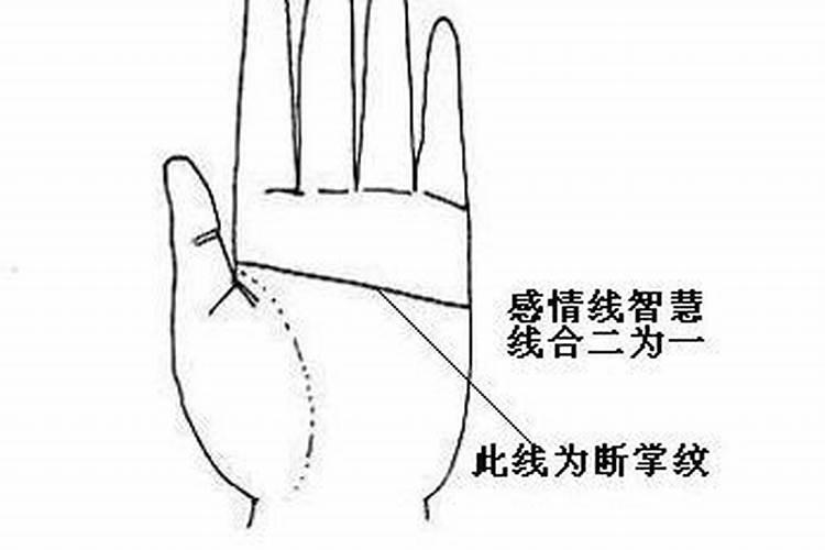 逆境中的掌纹：男人左手断掌的命理解读