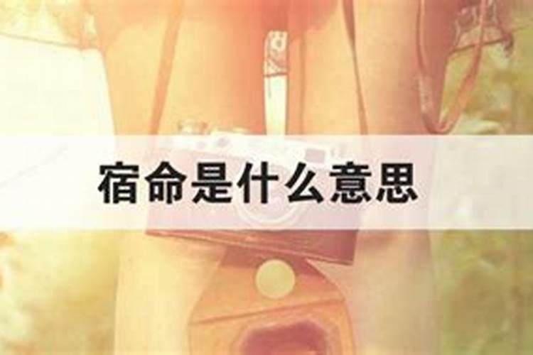 宿命是什么意思