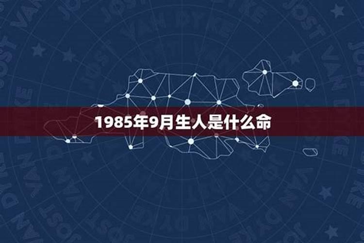 1985年生人是什么命？