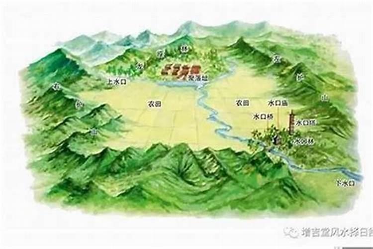 坟地风水的水口怎么看？