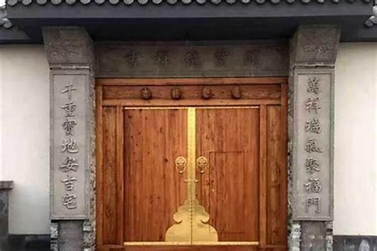农村大门风水尺寸的黄金比例与和谐之道